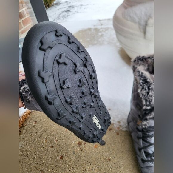 Columbia Women's Heavenly Omni-Heat Snow Boot Gray Sz 7 Waterproof Faux Fur - Picture 5 of 12